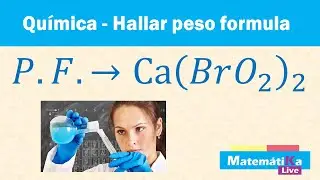 Hallar Peso Formula