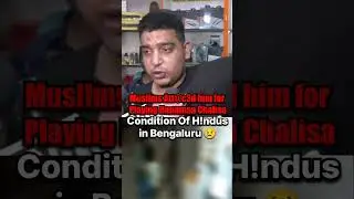 Group of muslim guys attacked on an innocent shopkeeper at Bengaluru (Reason in the video) 