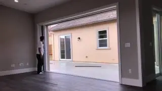 VistaView - Premium Large Opening Retractable Screen in Action