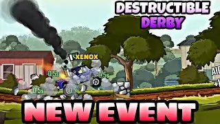 DESTRUCTIBLE DERBY | GAME PLAY | HILL CLIMB RACING 2