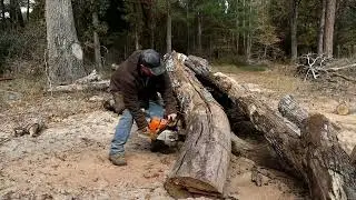 70cc Ported Chainsaw Battle Stihl vs Husqvarna