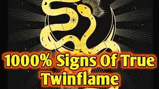 1000% Signs Of True Twinflame | Twinflame Signs | 