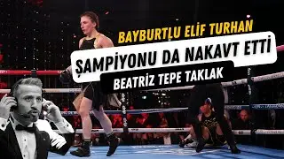 A First in the History of the Republic! Elif from Bayburt, Who Knocked Out Champion Beatriz, Beco...