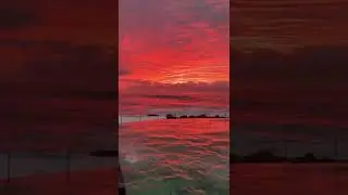 закат в Австралии