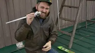 Comet GP-1 2m/70cm Ham Radio Antenna Installation