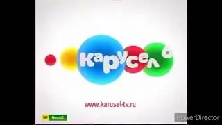 Заставки "Карусели" (2010-2011) задом наперёд.