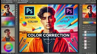 Color correction in Photoshop ( Easy trick )