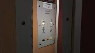 Кнопки-загорайки. Лифт МЛЗ ~1990 г.в г/п 400 кг. 0,71 м/с