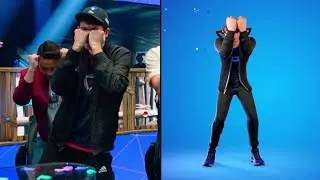 Bugha's EMOTE IN REAL VS FORTNITE