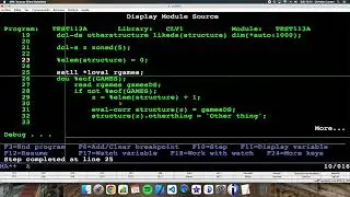 Coding in RPG (IBM i/AS400). Using EVAL CORR to copy information from a data structure to another.