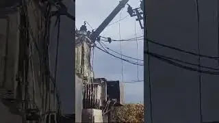 Пожар на подстанции в СНТ ( часть 3 )