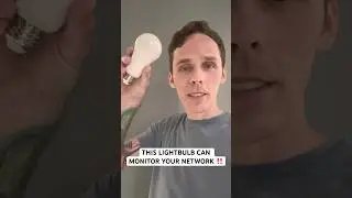 THIS LIGHTBULB CAN MONITOR YOUR NETWORK