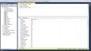 MS SQL tutorial on an introduction to aggregate functions (COUNT and SUM).
