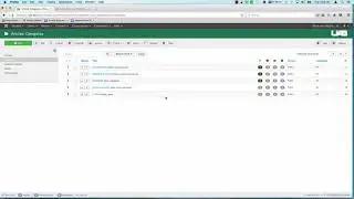 How to create a categories and sub-categories