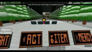 Roblox #14 - Undertale Rp -Slightly Boring to Nyehfully amazing