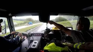 BVFD Engine 3 Responding 9/6/17, (Ride Along)