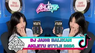 DJ JANG BALIKAN AKLETU STYLE 2024 - [ ALIZ JOEZ RMX ]