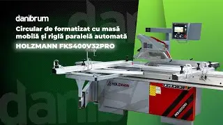 Circular de formatizat cu rigla paralela automata - Holzmann FKS400V32PRO - prezentare generală