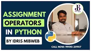 operators and operands | assignment operators in Python | by Idris Mibweb | SkillBout