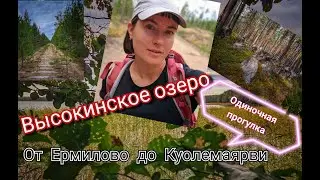 Высокинское озеро. Одиночная прогулка от Ермилово до Куолемаярви.