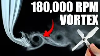 Ultra Slow Mo Propeller Smoke Vortex - The Slow Mo Guys @tested
