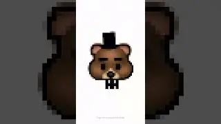 Trying pixel art #fnaf