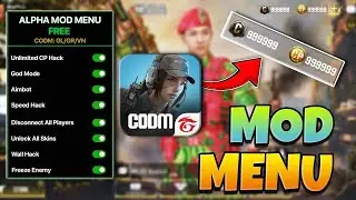 Cod Mobile Cheat 100% FREE / Mod Menu New Season ❤️ Unlimited CP & AimBot
