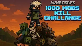1000 Mobs vs Me – Minecraft’s Most Brutal Challenge!