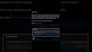 Roblox UGC Is Going Downhill… #roblox #robloxshorts #shorts