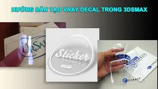 HƯỚNG DẪN SỮ DỤNG VRAY DECAL TRONG 3DSMAX