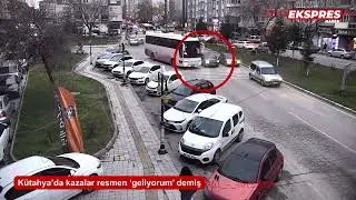 Kütahya’da kazalar resmen ‘geliyorum’ demiş