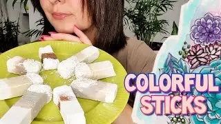 Очень сухие меловые палочки / Сухой хруст / Асмр ❤️ Very dry chalk sticks / Dry crunch / Asmr