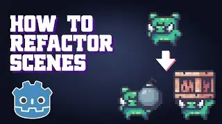 How to Change Scene Inheritance in #godotengine