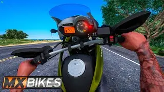 MXBIKES - FUI NA RUA DO GRAU DE HONDA TRANSALP 700 🔥