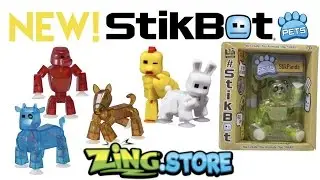 NEW STIKPETS AT ZING STORE! + STIKRABBIT? | Stikbot Leaks