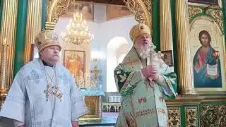 Слово митрополита Димитрия: о свт. Филофее, о его трудах в Сибири, о нынешней Украине и Европе.