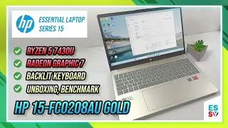 Best Ryzen 7430U Laptop | HP 15-FC0208AU | Backlit Keyboard | NVME SSD