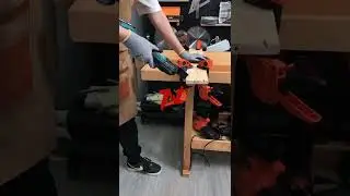 The right way to use the oscillating tool.