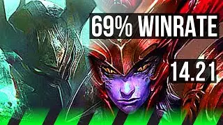 MORDEKAISER vs SHYVANA (JGL) | 69% winrate, 11/2/7, Legendary | EUW Diamond | 14.21