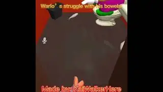 Wario’s Struggle With His Bowels. 💩