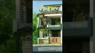 Latest House Design #elevation #plan #shorts #viralvideos