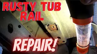 97 Jeep Wrangler TJ Body Mount Rust Repair! Rusty Body Mount