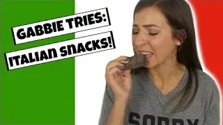 Пробуем итальянские сладости. The Gabbie Show