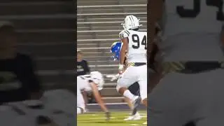 3 steps, he done  