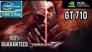 🔥BEST SETTINGS FOR TEKKEN 7 FOR LOW END PC 2020