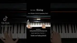 Rising #takuyabuki  #piano  #gianlucaferro #progressiverock #progrock #bandcamp