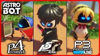 Aigis, Teddie & Joker Persona Cameo - Astro Bot
