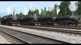 Baldwin 10-32-E Consolidation Promo - Sunset Trainz Works!