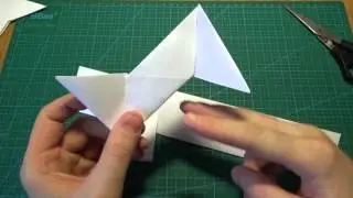 Сюрикен из бумаги / how to make a shuriken