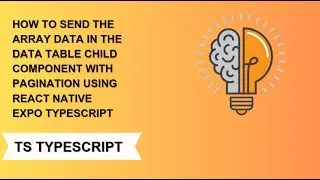 how to send the array data in the data table child component with pagination in ts @codemadness